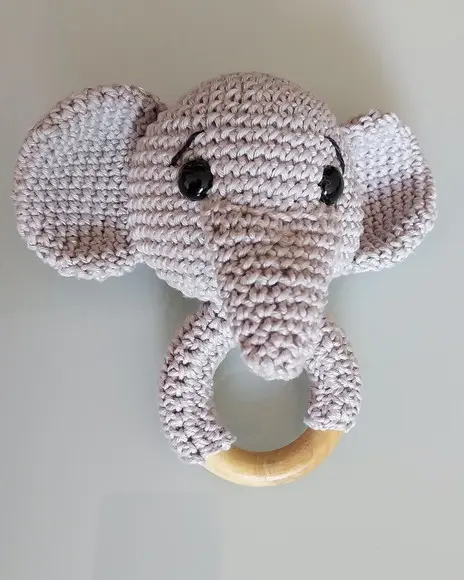 Chocalho Elefante para Bebês