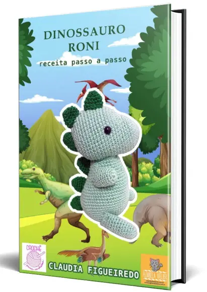 Dinossauro Rori - Receita Passo a Passo
