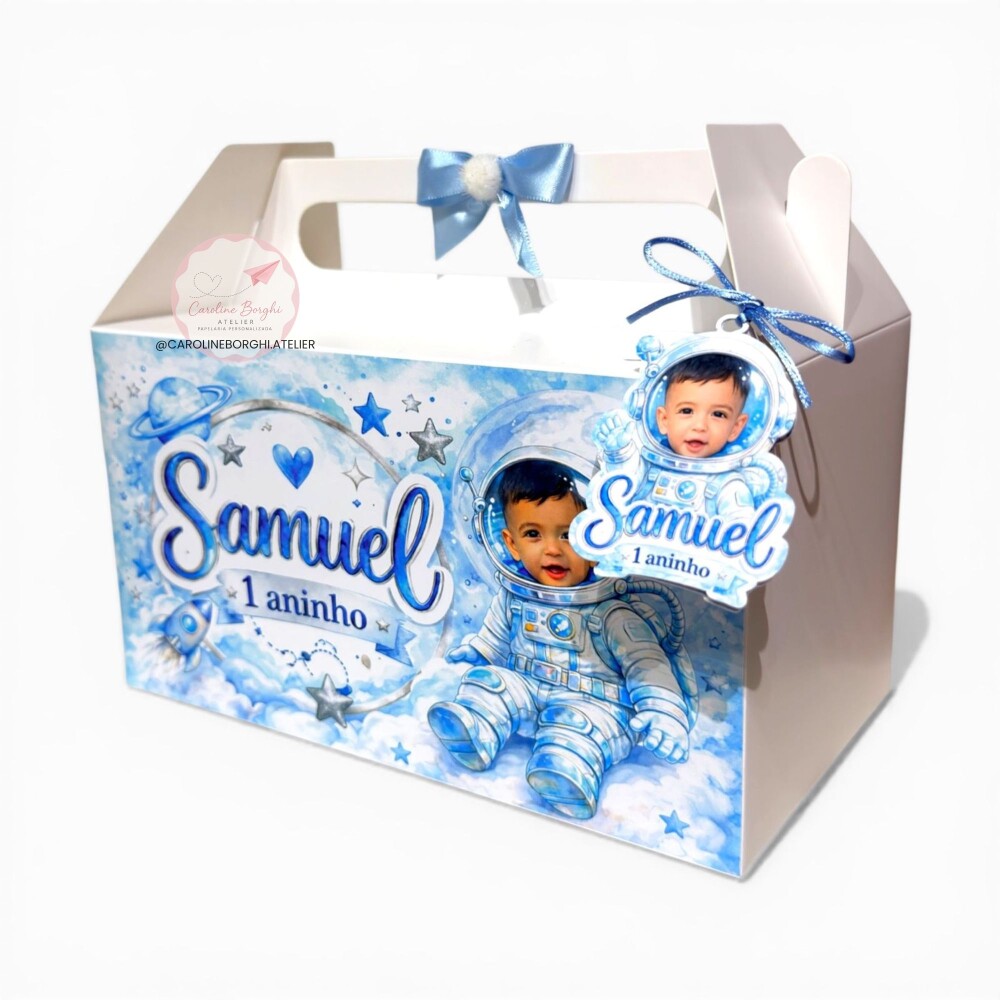 Maletinha Personalizada para Festa Infantil com Chaveiro | Qualqu