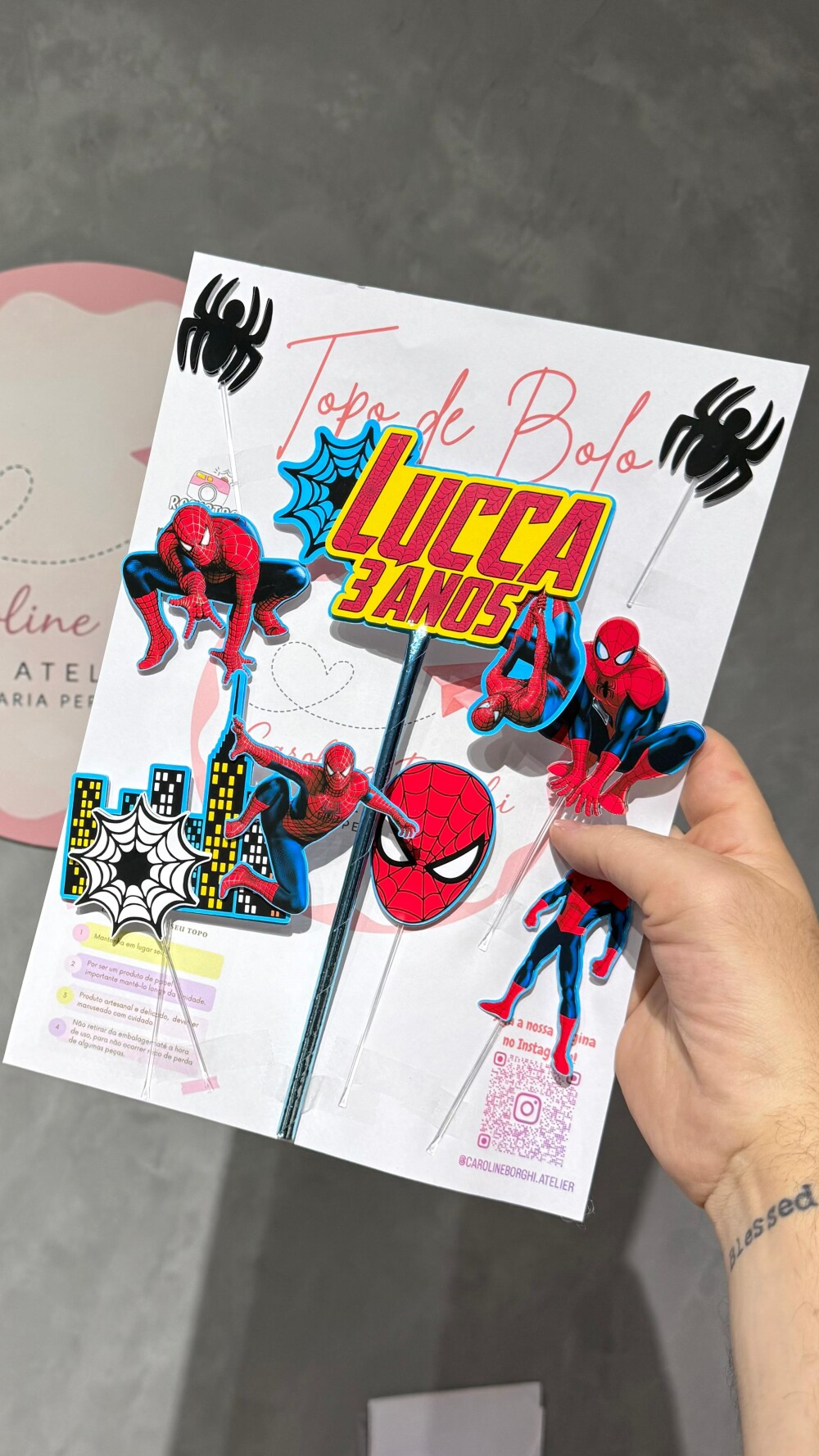 Topo de Bolo Personalizado para Festa Infantil | Qualquer Tema