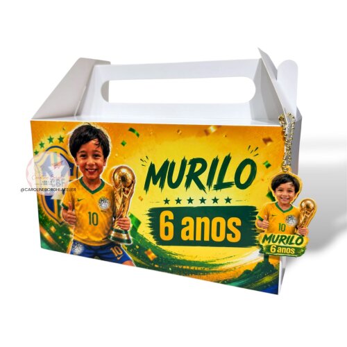 Maletinha Personalizada para Festa Infantil com Chaveiro | Qualqu