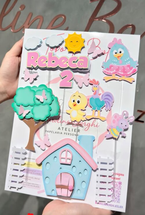 Topo de Bolo Personalizado para Festa Infantil | Qualquer Tema