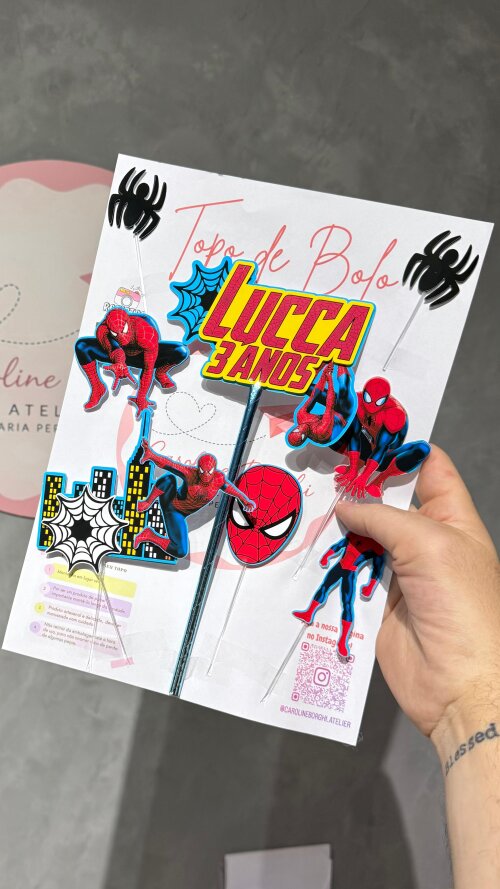 Topo de Bolo Personalizado para Festa Infantil | Qualquer Tema