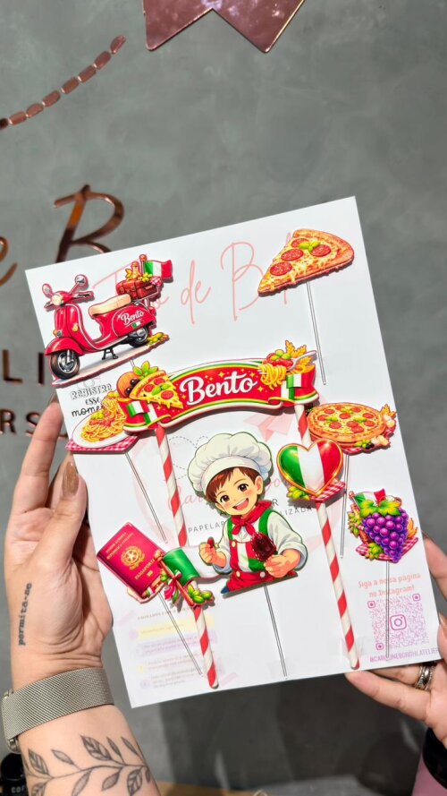 Topo de Bolo Personalizado para Festa Infantil | Qualquer Tema