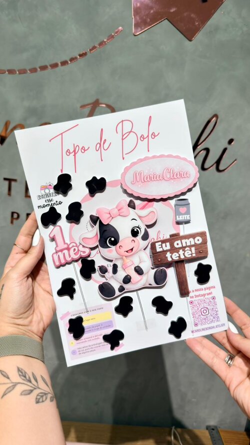 Topo de Bolo Personalizado para Festa Infantil | Qualquer Tema