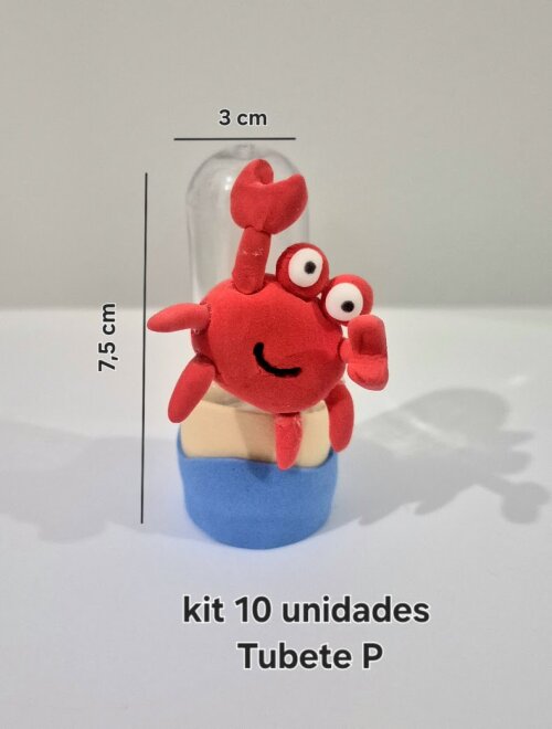 kit 10 tubetes de doce personalizados