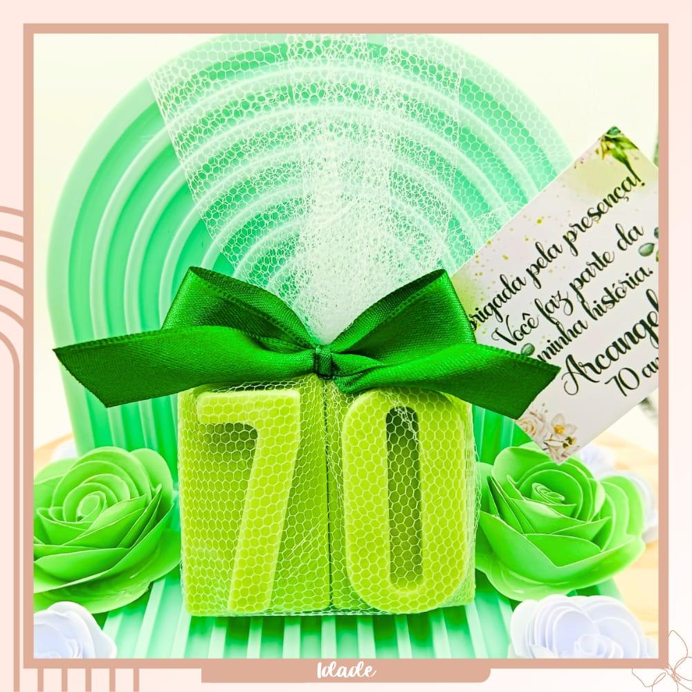 Lembrancinha Aniversário Sabonete Idade (Fazemos Qualquer Idade)