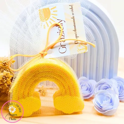 Lembrancinha Sabonete Arco-Íris