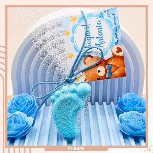 Lembrancinha Maternidade Sabonete Pezinho