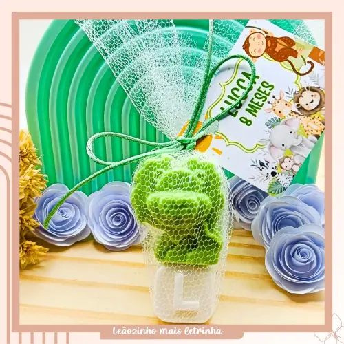 Lembrancinha Sabonete Leãozinho Mais Letrinha