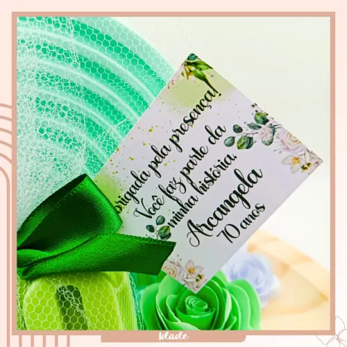 Lembrancinha Aniversário Sabonete Idade (Fazemos Qualquer Idade)