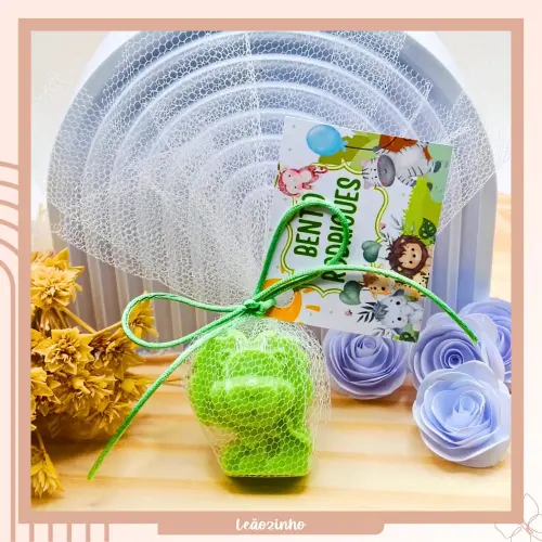 Lembrancinha Sabonete Leãozinho