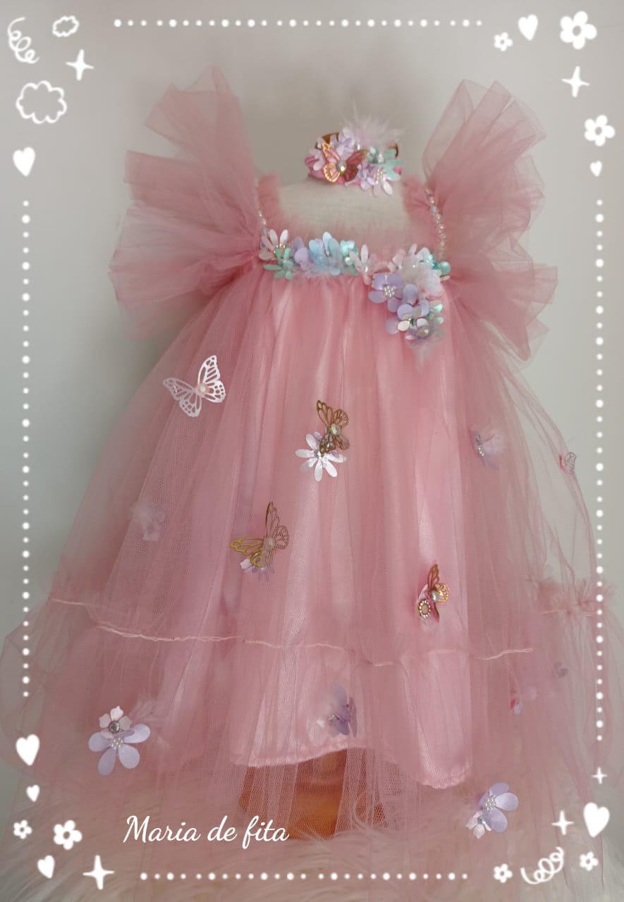 Vestido jardim encantado