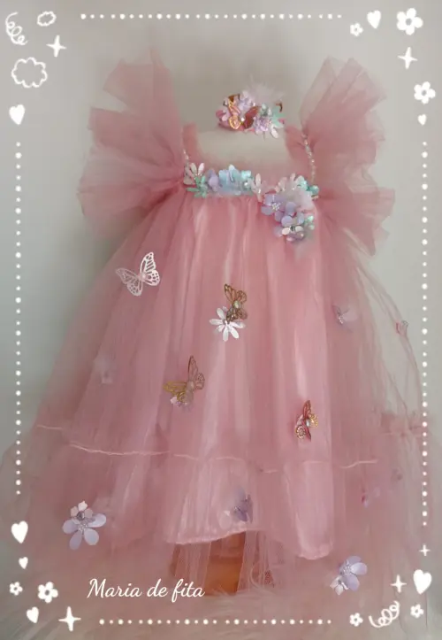 Vestido jardim encantado