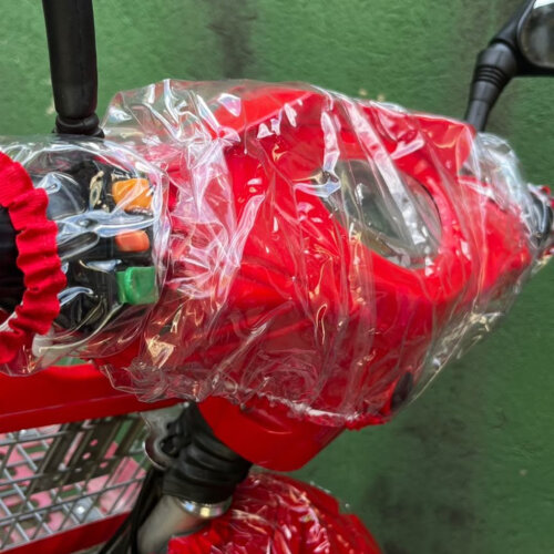 Capa de chuva para bicicleta elétrica Veloster