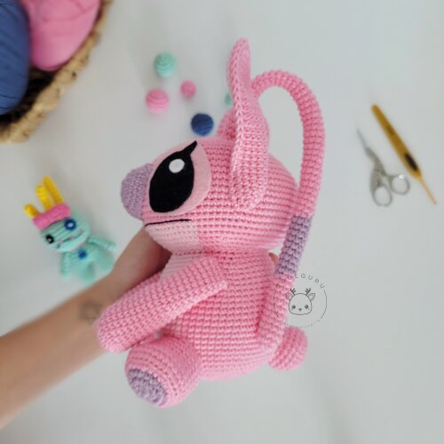 Stitch, Angel e Xepa em Amigurumi
