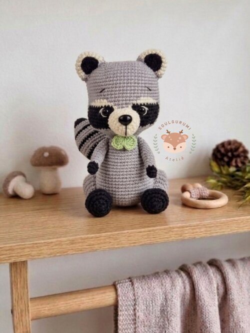 Coleção Bosque Encantado em Amigurumi (Unidade)