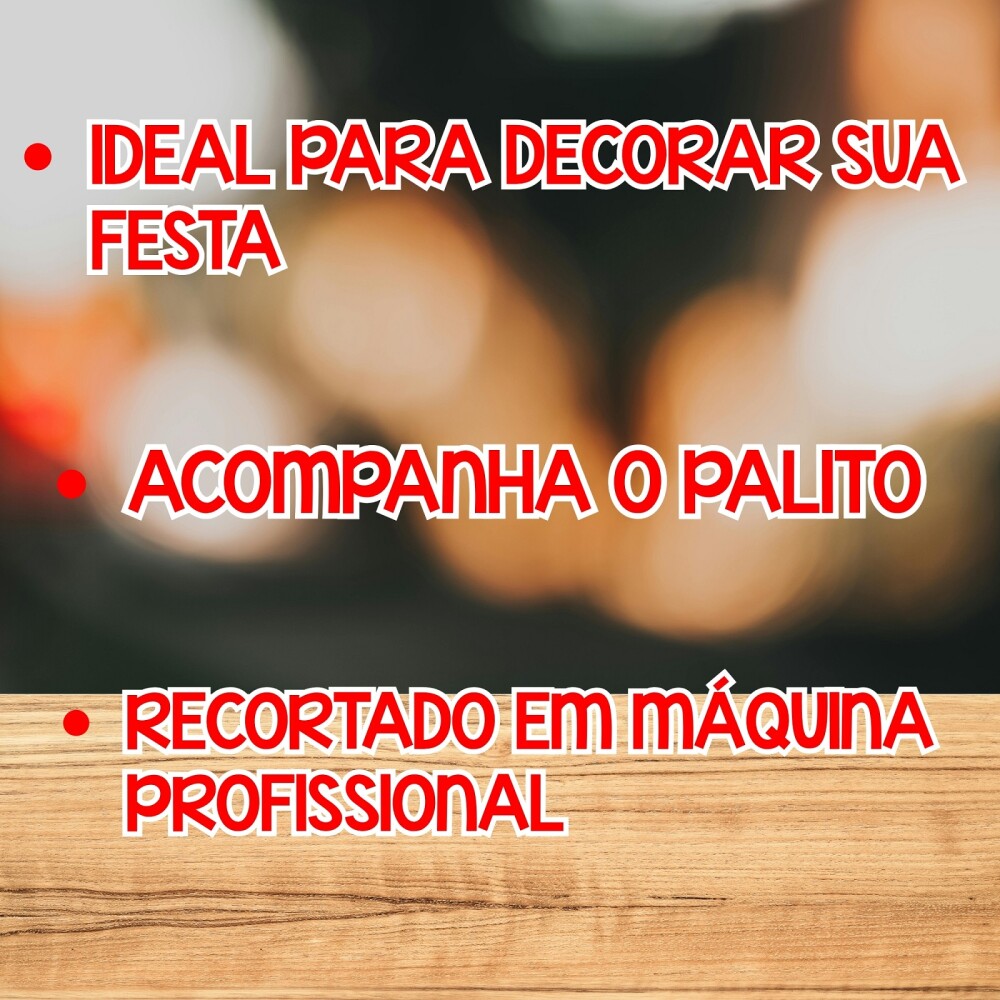 Tags para doce/docinhos Guerreiras do Kpop 100 unidades