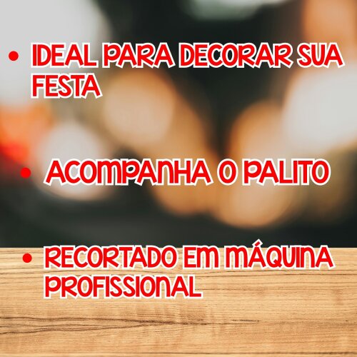 Tags para doce/docinhos Guerreiras do Kpop 100 unidades