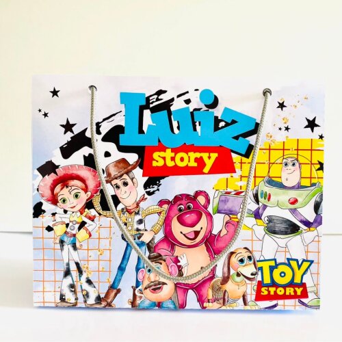 10 Sacolinhas Personalizadas TOY STORY