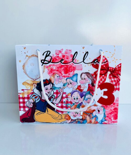 Sacolinha Personalizada Branca de Neve