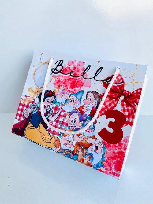 Sacolinha Personalizada Branca de Neve