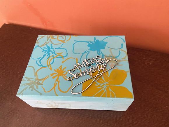 Caixa Bijuterias pintura Orgânica 02