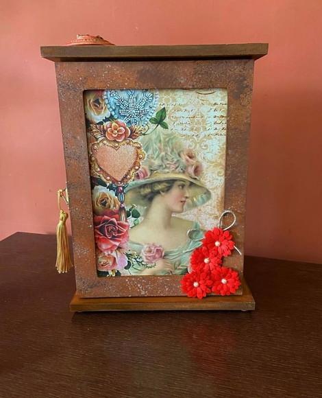 Caixa de Bijuterias Vintage