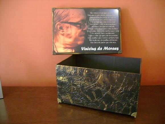 Caixa de Cds ou Dvds Soneto de Corifeu