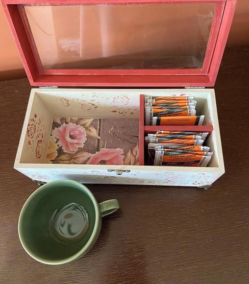 Caixa de Chá com Caneca