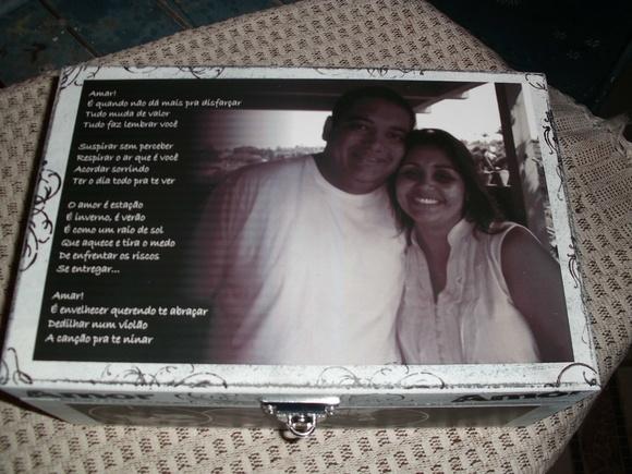 Caixa de Fotos Personalizada