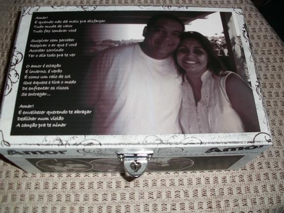 Caixa de Fotos Personalizada