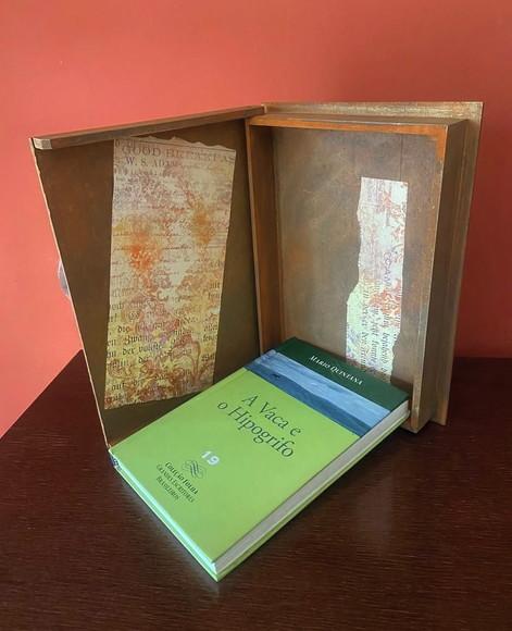 Caixa Livro Dama Antiga Decorativa