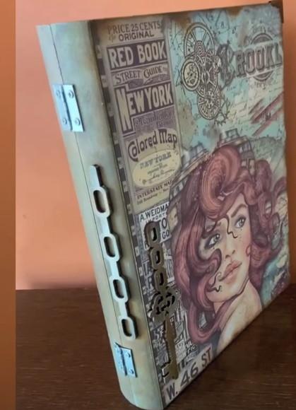 Caixa Livro Decorativa