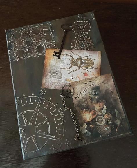 Caixa Livro Steampunk Masculina