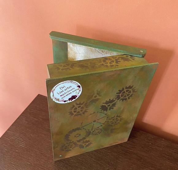 Caixa Livro Steampunk 4