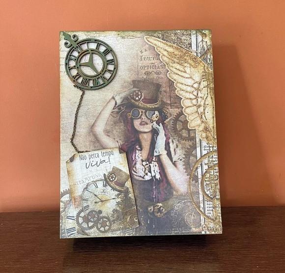 Caixa Livro Steampunk 4
