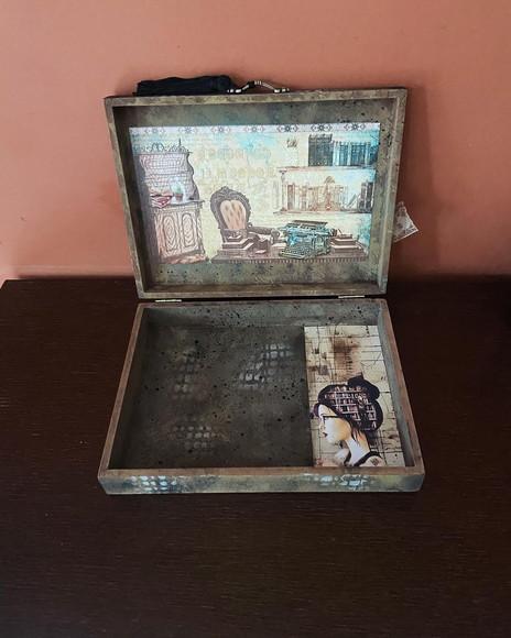 Caixa Livro Organizadora Vintage