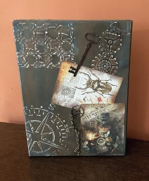 Caixa Livro Steampunk Masculina