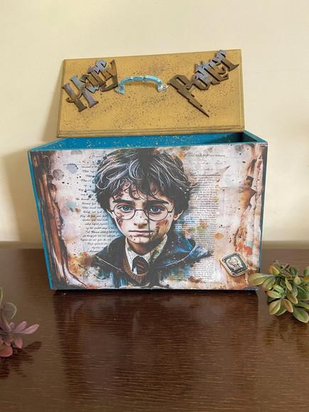 Caixa Organizadora Harry Potter