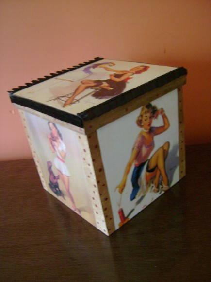 Caixa Pin-up