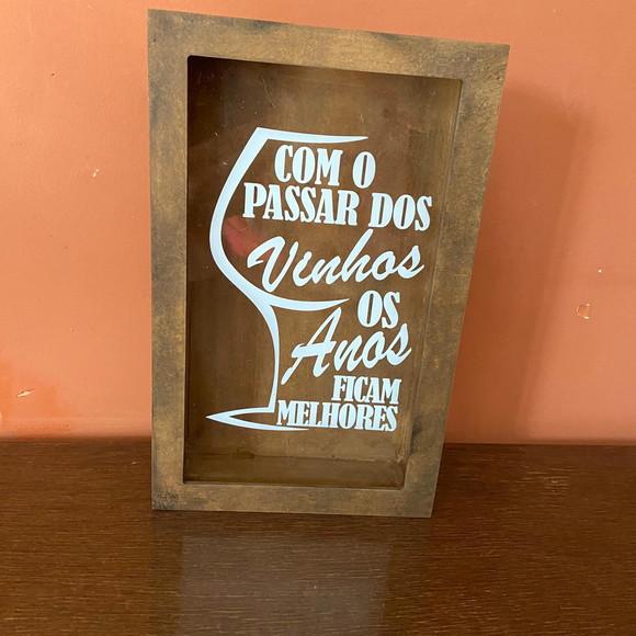 Caixa Porta Rolhas