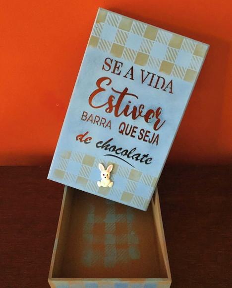 Caixas de Páscoa com Frases