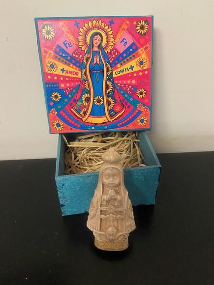 Caixas Nossa Senhora Aparecida em Gesso