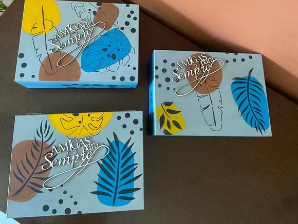 Caixas para Bijuterias Pintura Orgânica