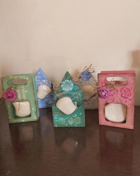 Caixas para Sabonetes mdf