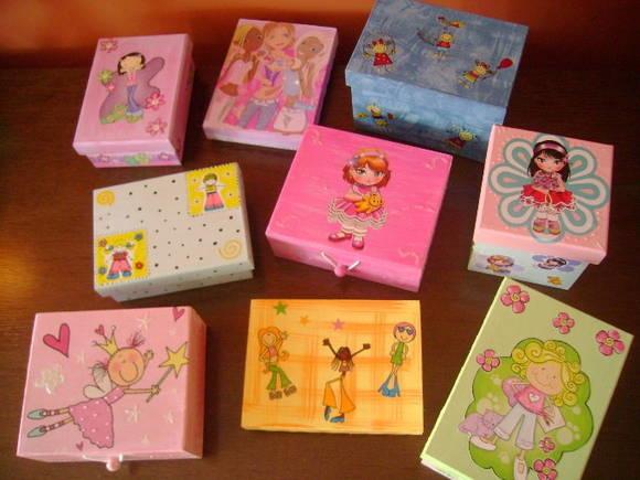 Caixinhas para Meninas
