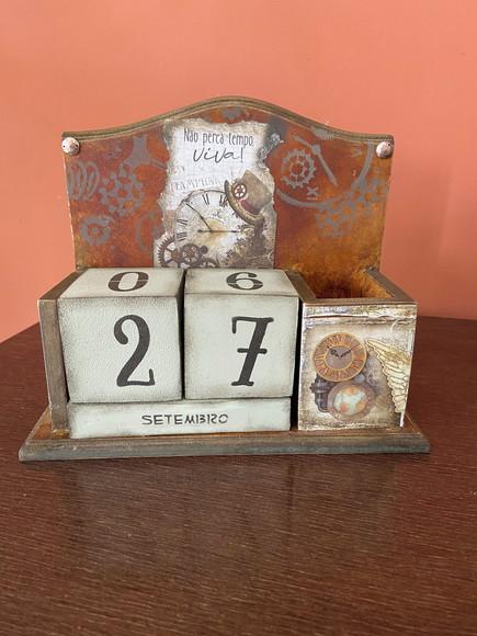 Calendário Permanente de Mesa