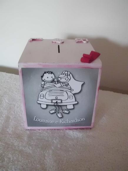Cofre Personalizado Noivinhos