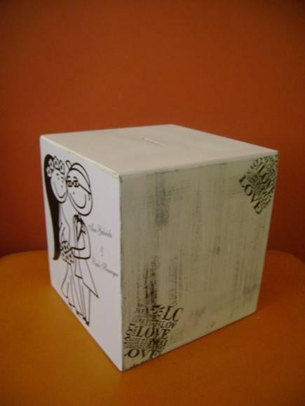 Cofre Personalizado para Noivos